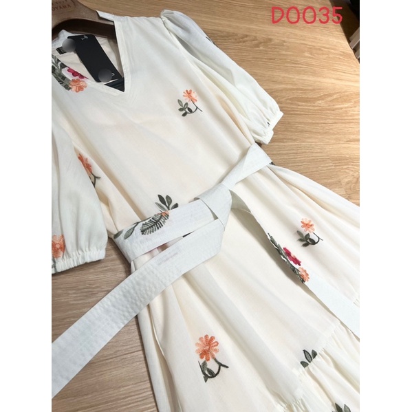 Đầm MNG thô thêu