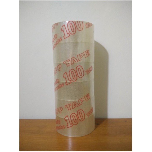 1 Cuộn Băng Keo Siêu Dính Loại 1- Dày, dẻo kéo ko bị đứt- 2 màu Trắng, Vàng- hàng đủ 100 Yard