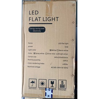 1 thùng 10 cái đèn panel 55w 600x600 vianco