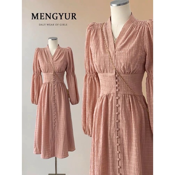 Váy tiểu thư ULZZANG  cao cấp dáng dài - KB05 - Janna house