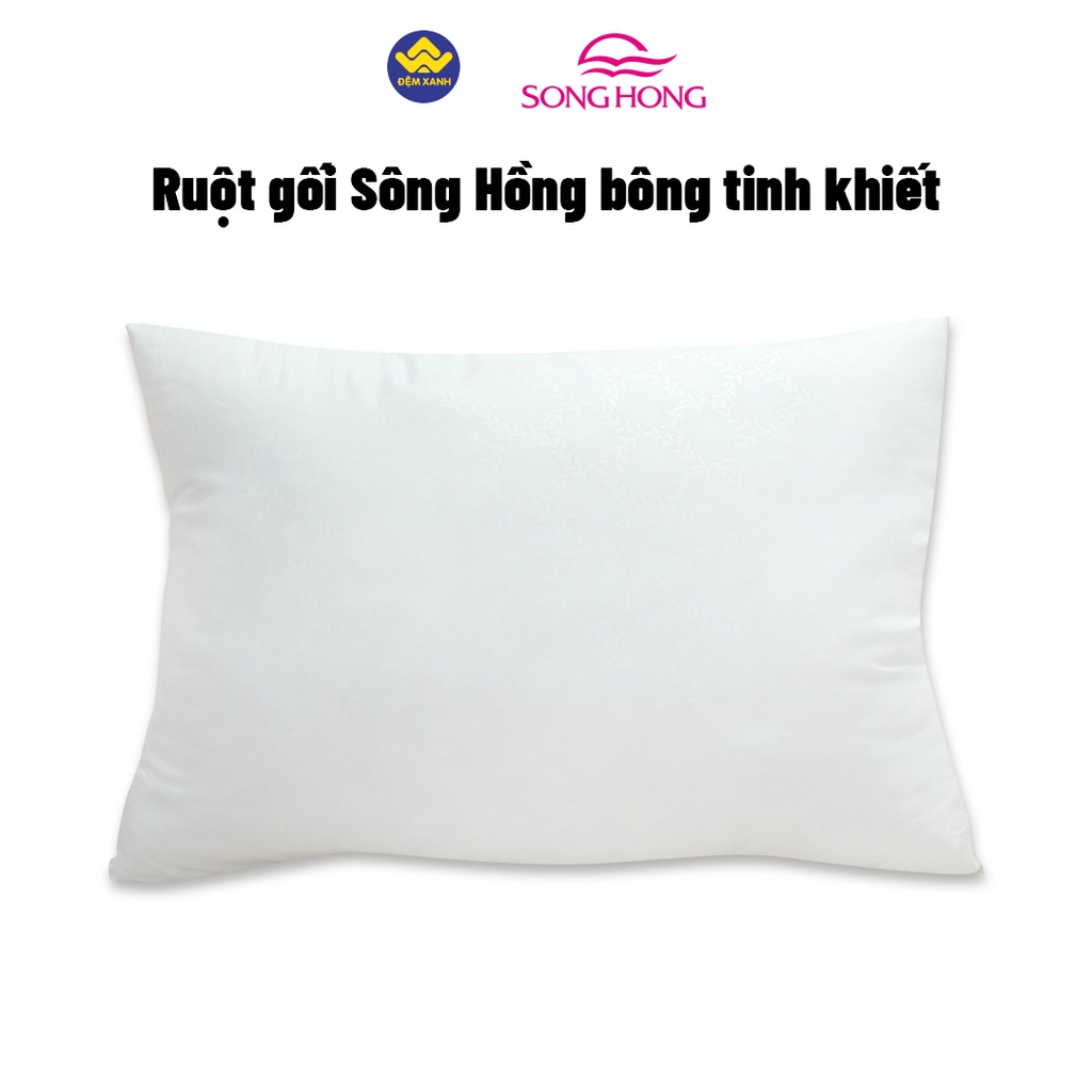 Ruột Gối Bông Sông Hồng Tinh Khiết Kích Thước 45x65cm