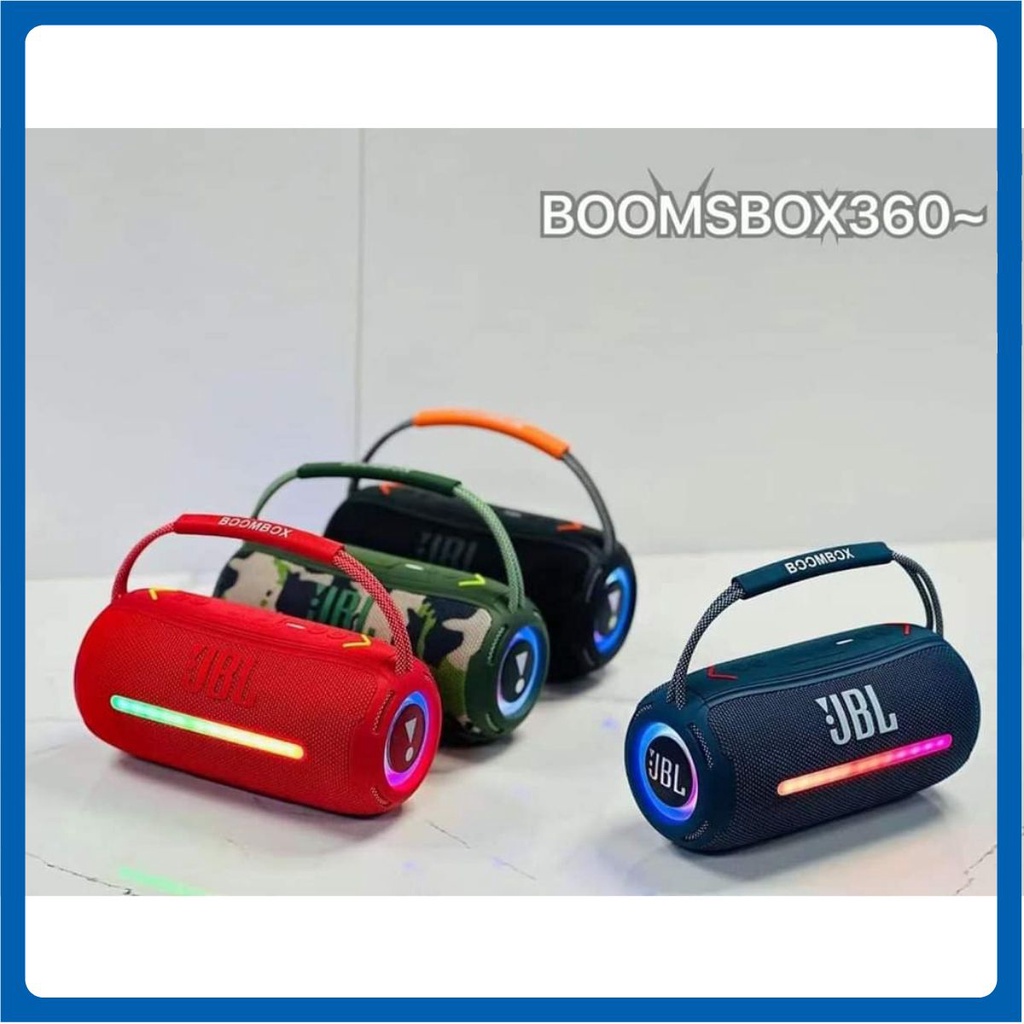 Loa Bluetooth JBL boombox 360 đèn led thế hệ mới âm thanh cực đỉnh bảo hành lỗi 1 đổi 1