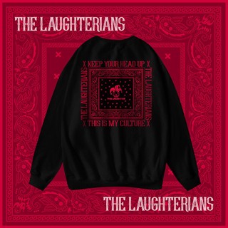 Local brand [RED VERSION] LAUGHTERIAN PATTERN - SWEATER NỈ DA CÁ
