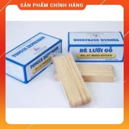 Đè lưỡi gỗ hộp 100 cái
