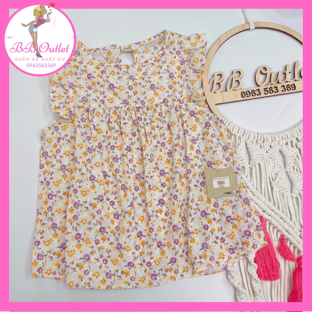 Áo thô thêu babydoll xuất Mỹ dư xịn