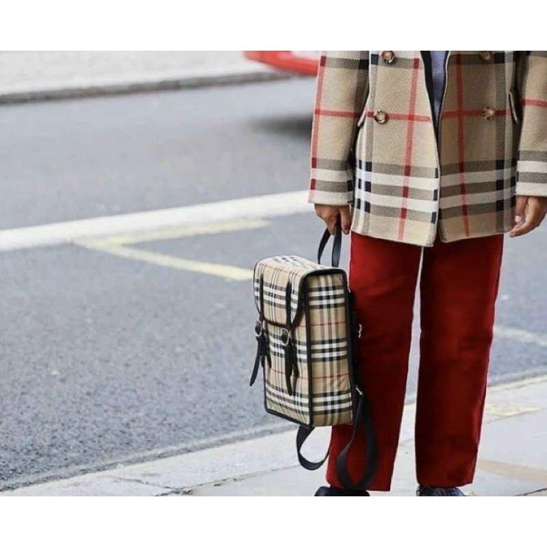 Balo BBR sọc caro chính hãng