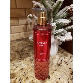 [mini 10ml-30ml] Xịt thơm toàn thân lưu hương nước hoa Bath and Body Works - Forever Red