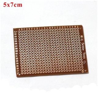 Phíp Đồng Lỗ - Bảng Mạch Đục Lỗ Sẵn PCB ( Nâu )