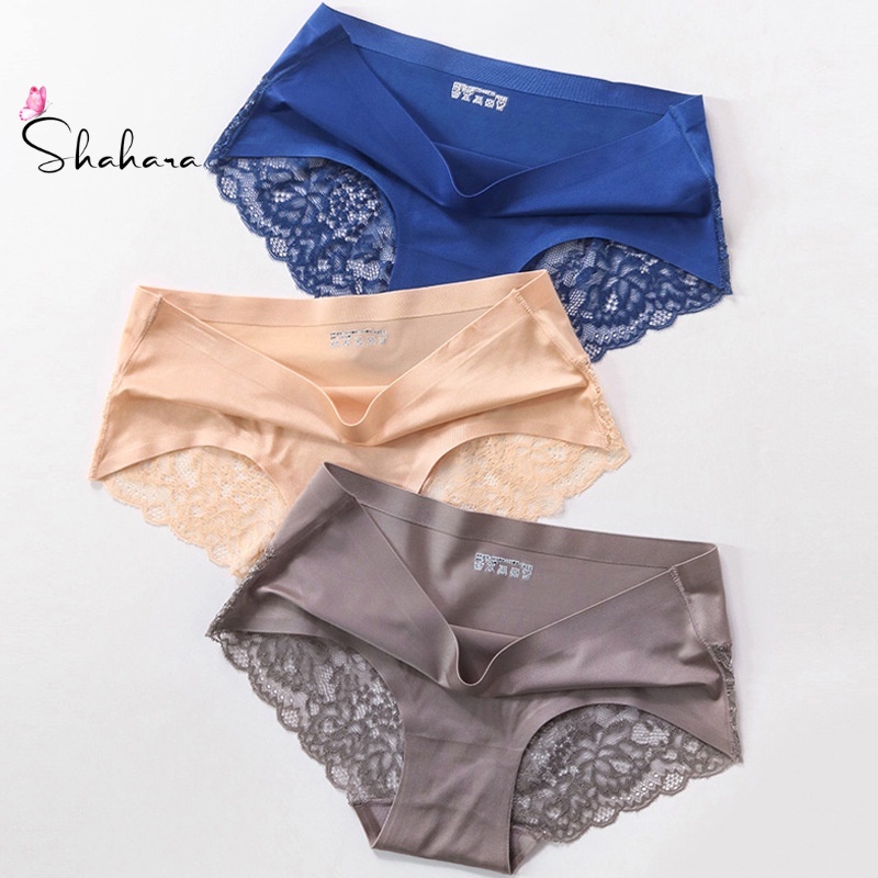 Quần lót thun lạnh viền ren sexy siêu thoáng khí 103