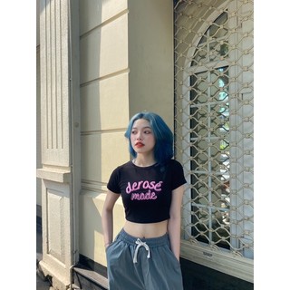 DEROSE SIGNATURE CROPTOP - DEROSE CROPTOP (màu đen)