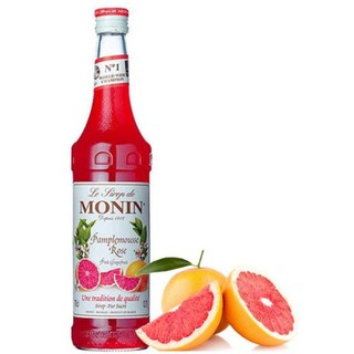 Syrup Monin Pink Grapefruit (Bưởi Hồng) 700ml- CLOUDMART