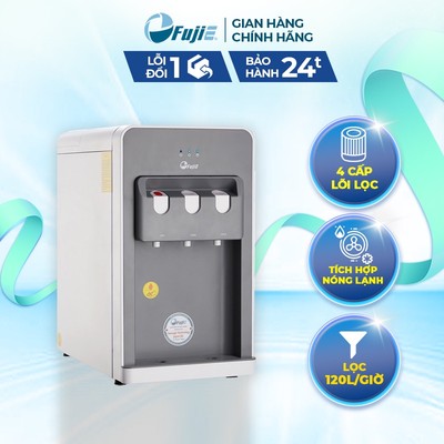 Máy lọc nước UF siêu lọc tích hợp làm nóng lạnh cao cấp FujiE WPD508C nhập khẩu chính hãng