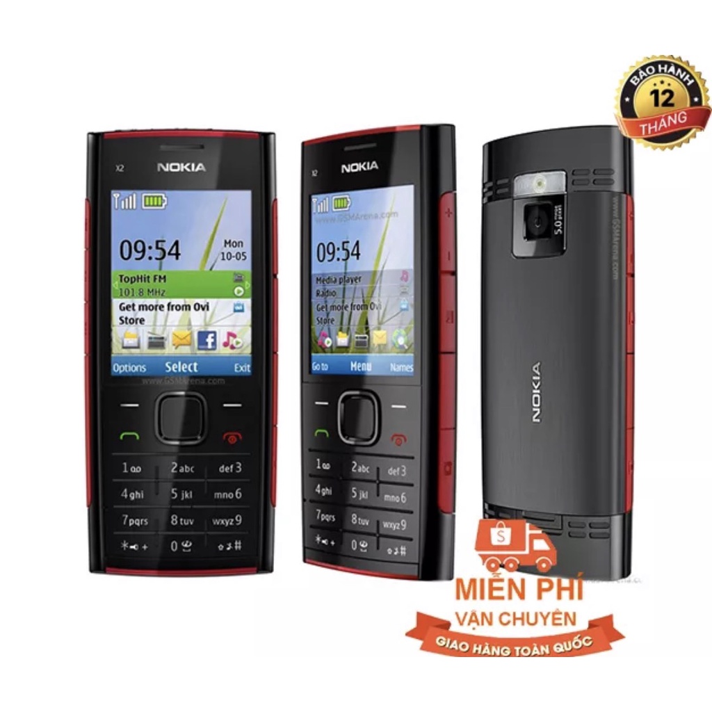 [ hcm ] Điện thoại Nokia X2-00 LOA to SÓNG mạnh thiết kế cực đẹp