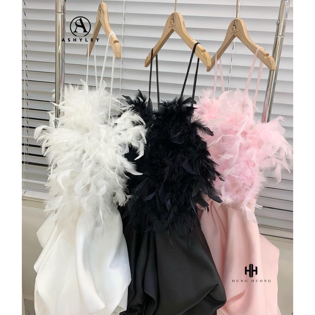 ĐẦM LÔNG VŨ XÒE ASHYLEY