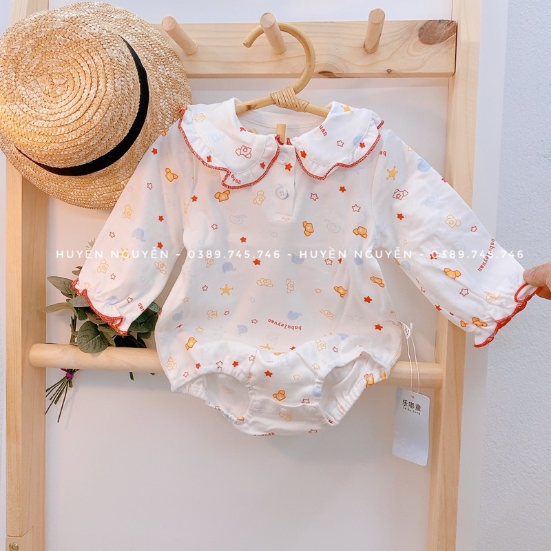 Body cotton dài tay cho bé