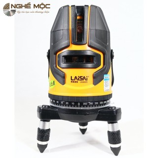 Máy cân mực laser laisai lsg686spd 5 tia xanh cân bằng tự động