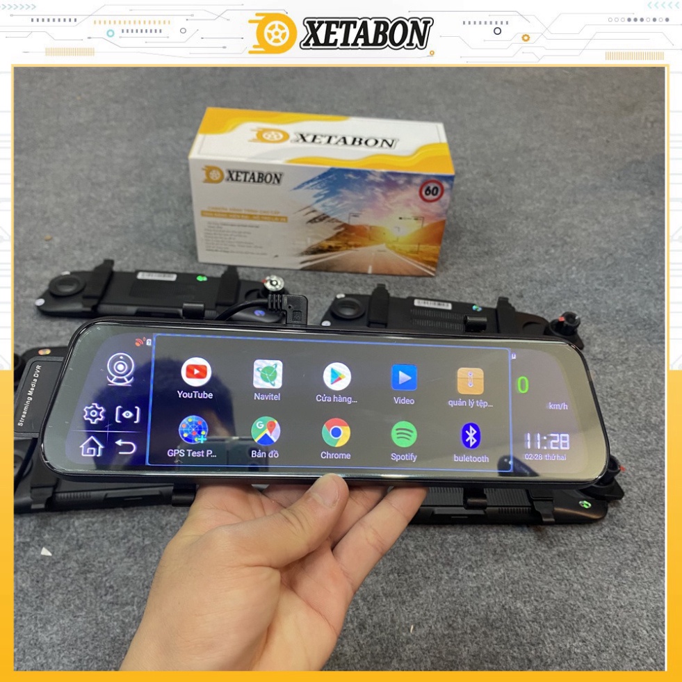 Camera hành trình ô tô D10 độ phân giải FullHD có bản đồ navitel độc quyền cảnh báo tốc độ, lệch làn, định vị GPS - XETA | BigBuy360 - bigbuy360.vn