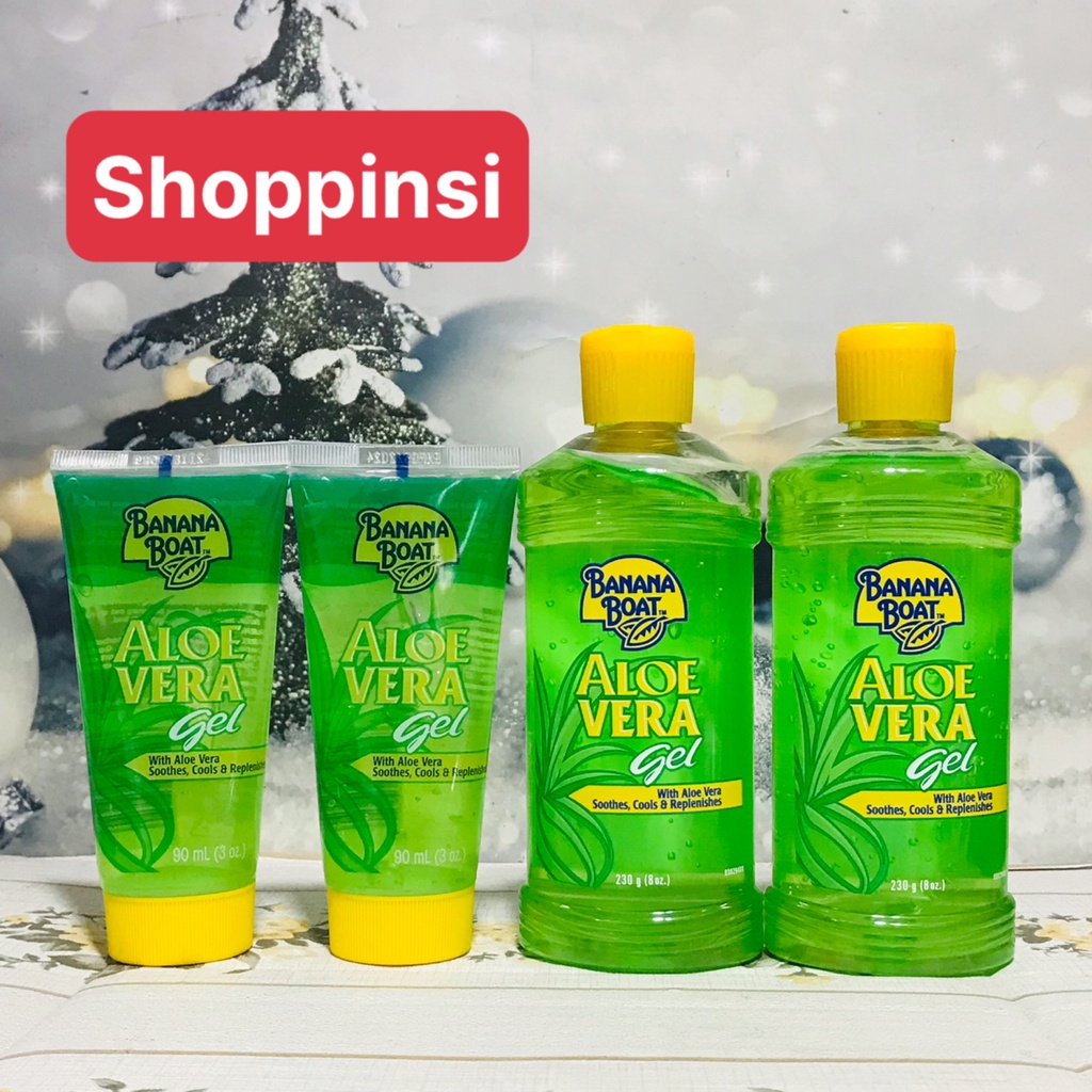 Gel dưỡng da lô hội Banana Boat Aloe Vera (230g-90ml)