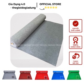 Thảm trải sàn nỉ trải sàn văn phòng, phòng khách, phòng ngủ, sự kiện,.. giá rẻ dày 3mm nhiều màu