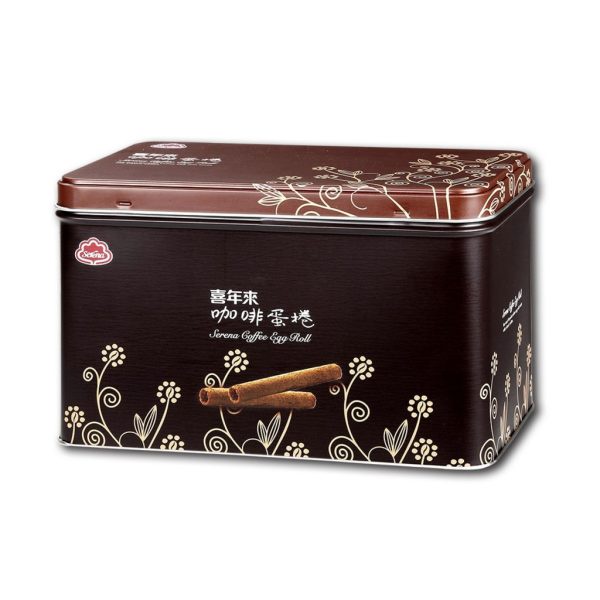 Bánh cuộn trứng vị cà phê Serena Coffee egg roll 320g