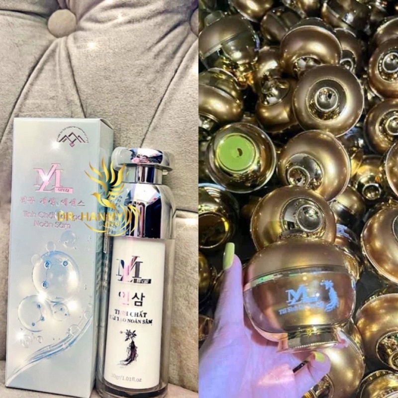 Tái Tạo Tinh Chất Noãn Sâm Kết Hợp Kem Dưỡng Vip Cải Thiện Nám,Tàn Nhan