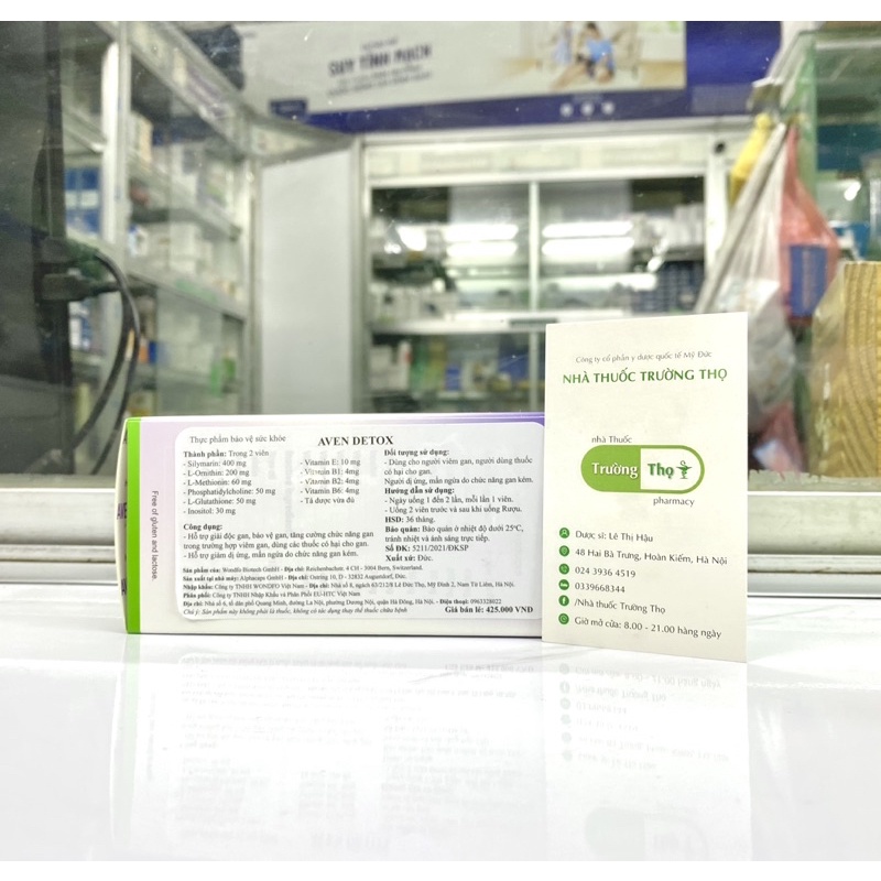 Viên Uống Bổ Gan Aven Detox