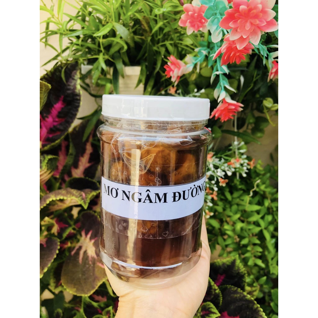 500g nước quả mơ ngâm đường, nguyên chất rất thơm ngon dễ pha nước uống