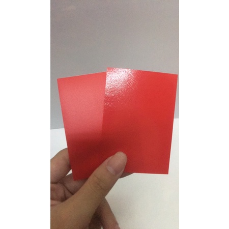 Bộ 50 Sleeve màu, nhám Size 63x90mm cho thẻ bài Yugioh