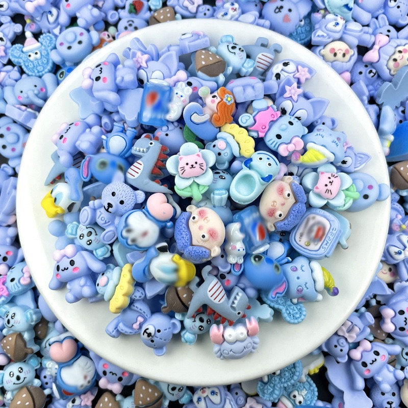 Charm trang trí ốp lưng điện thoại, làm đồ handmade, dán bình nước 3D