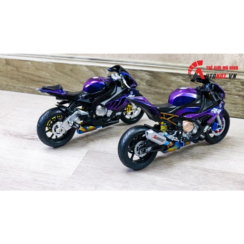 Mô hình xe độ Bmw S1000rr Galaxy 1:12 Autono1 D224F