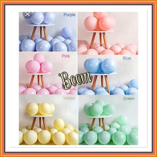 Bong bóng trang trí sinh nhật màu pastel - nhiều màu