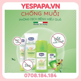[HÀNG CHÍNH HÃNG] Xịt/kem/lăn chống muỗi và côn trùng đốt Chicco