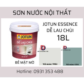 Sơn Tường JOTUN ESENCE Dễ Lau Chùi 18Lít - Bề mặt mờ
