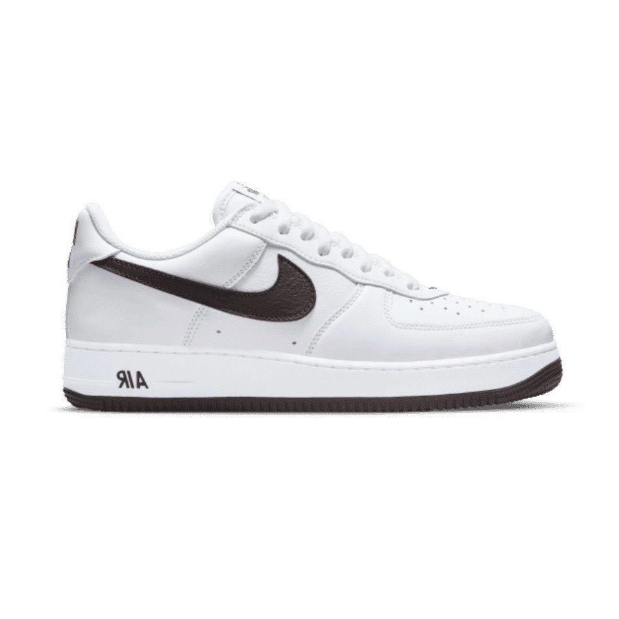 Nike air force 1 trắng chocolate nam nữ, giày nike af1 cổ thấp Full box