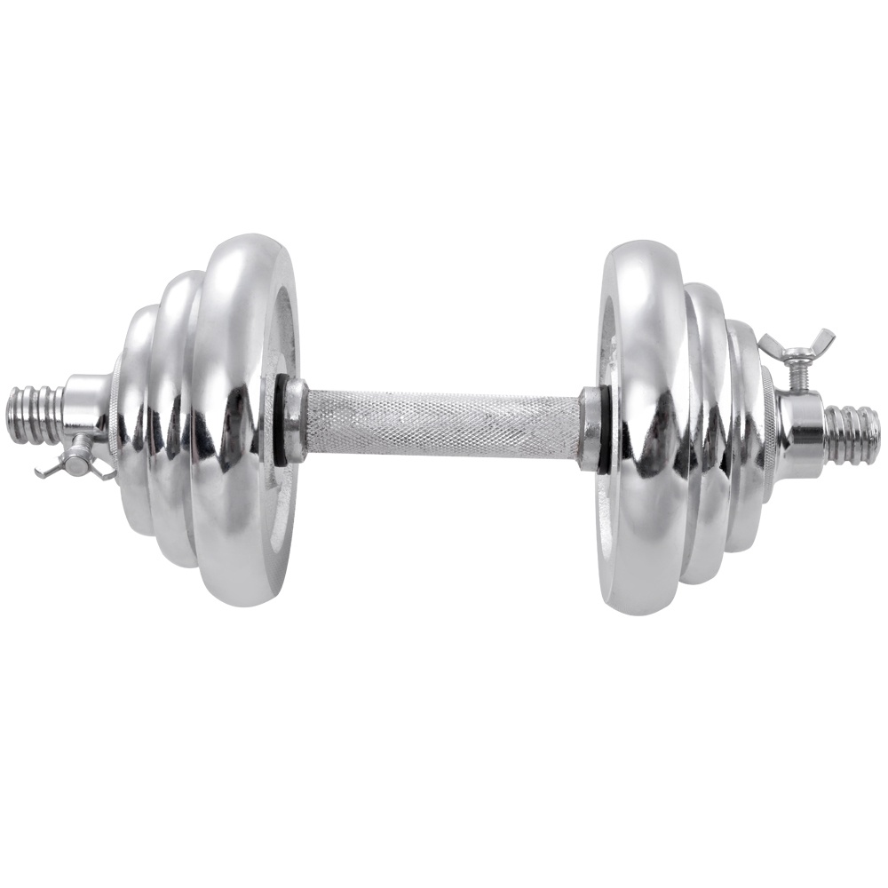 OneTwoFit tạ tập tay barbell Barbell Dumbbell  Weight 20kg +30cm Barbell bar Bộ đĩa tạ tập gym 20kg OT010