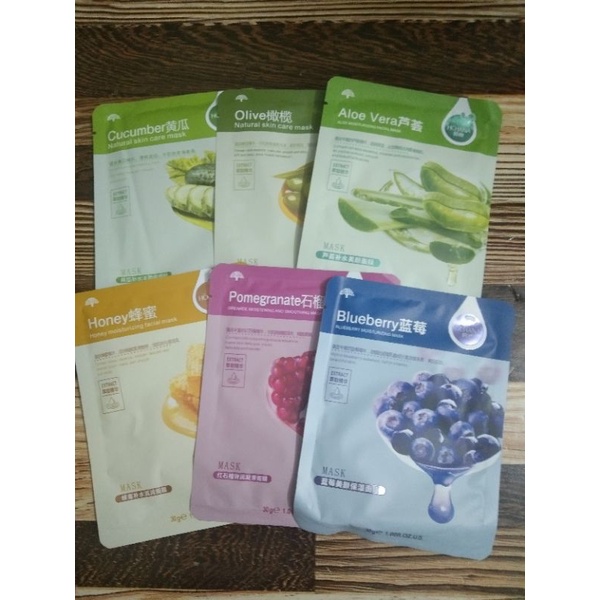 Thanh lý mặt nạ dưỡng da Hàn Quốc Skinlovers Sambijo / Combo 6 miếng Mặt nạ HCHANA 30g
