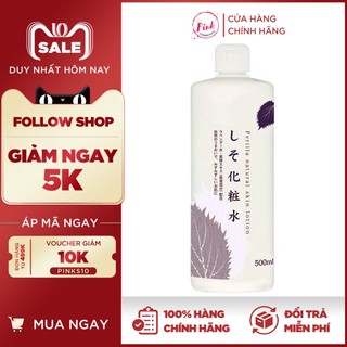 Nước hoa hồng lá tía tô Dokudami dưỡng trắng giảm thâm 500ml