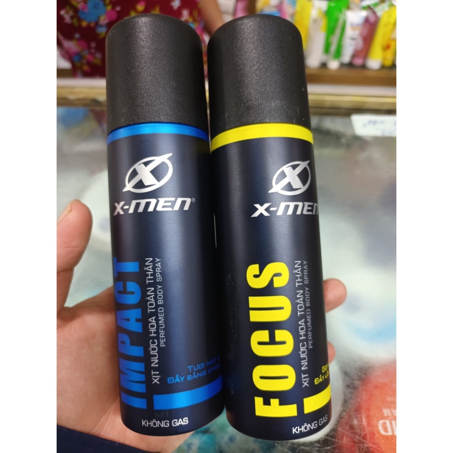 XỊT NƯỚC HOA KHỬ MÙI TOÀN THÂN KHÔNG GAS XMEN 100ML