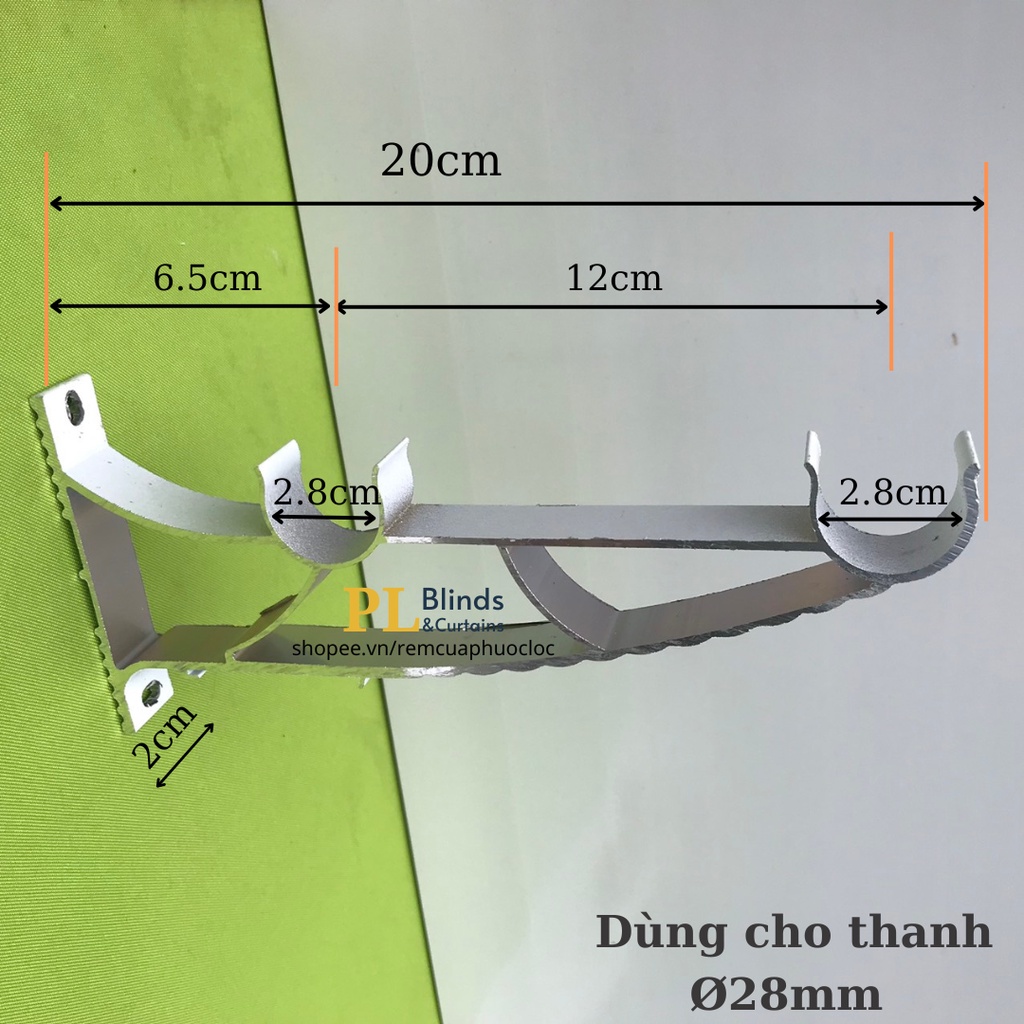 PHỤ KIỆN RÈM CỬA - Pát Treo Rèm - Chụp Đầu Thanh Treo - Núm Vén Rèm - Pát đỡ thanh treo rèm - Giá đỡ thanh treo rèm | BigBuy360 - bigbuy360.vn