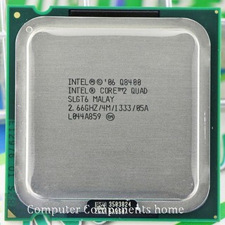 CPU Intel Core 2 Quad Q8400 GLA 775  (2.66GHz, 4MB L2 Cache, FSB 1333MHz, Socket 775) (Cũ)