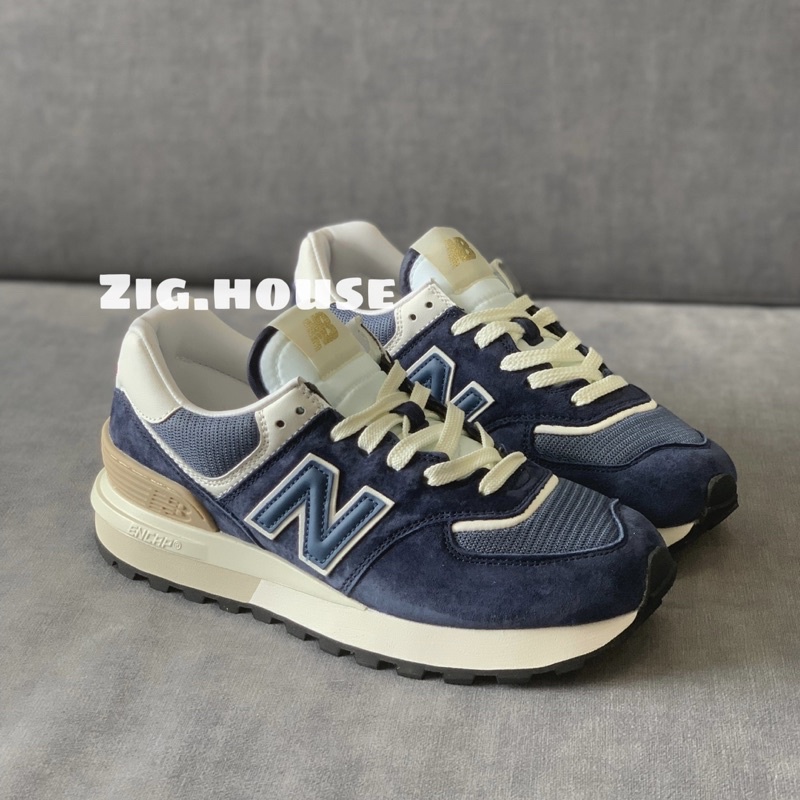 Giày New B 574 Xanh Navy Legacy