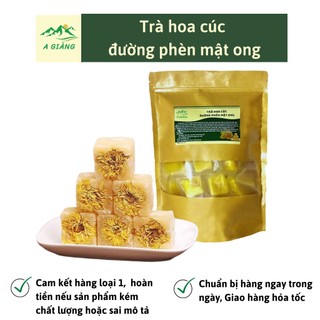 Trà hoa cúc đường phèn mật ong sấy lạnh, Trà đường phèn hoa cúc mật ong loại 1