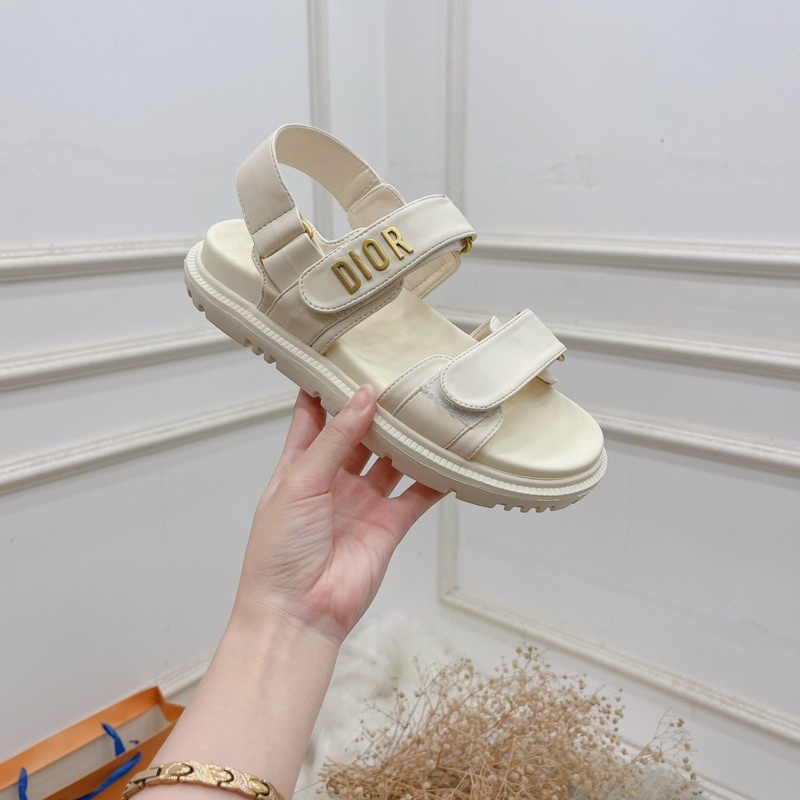Dép sandal nữ DO quai ngang hàng chuẩn loại 1 fullbox FORM TO . Thuytienshoes