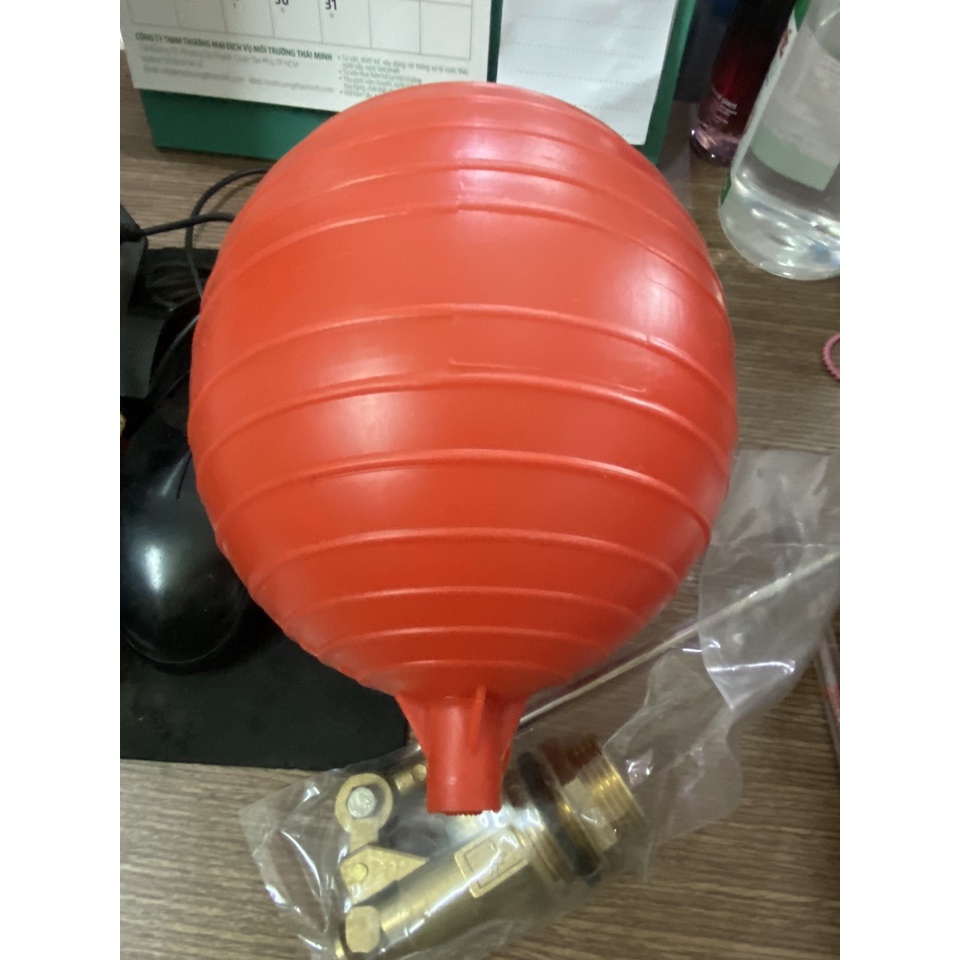 Van phao hồ cơ đồng thau phi 34(1”) (Hình shop tự chụp)