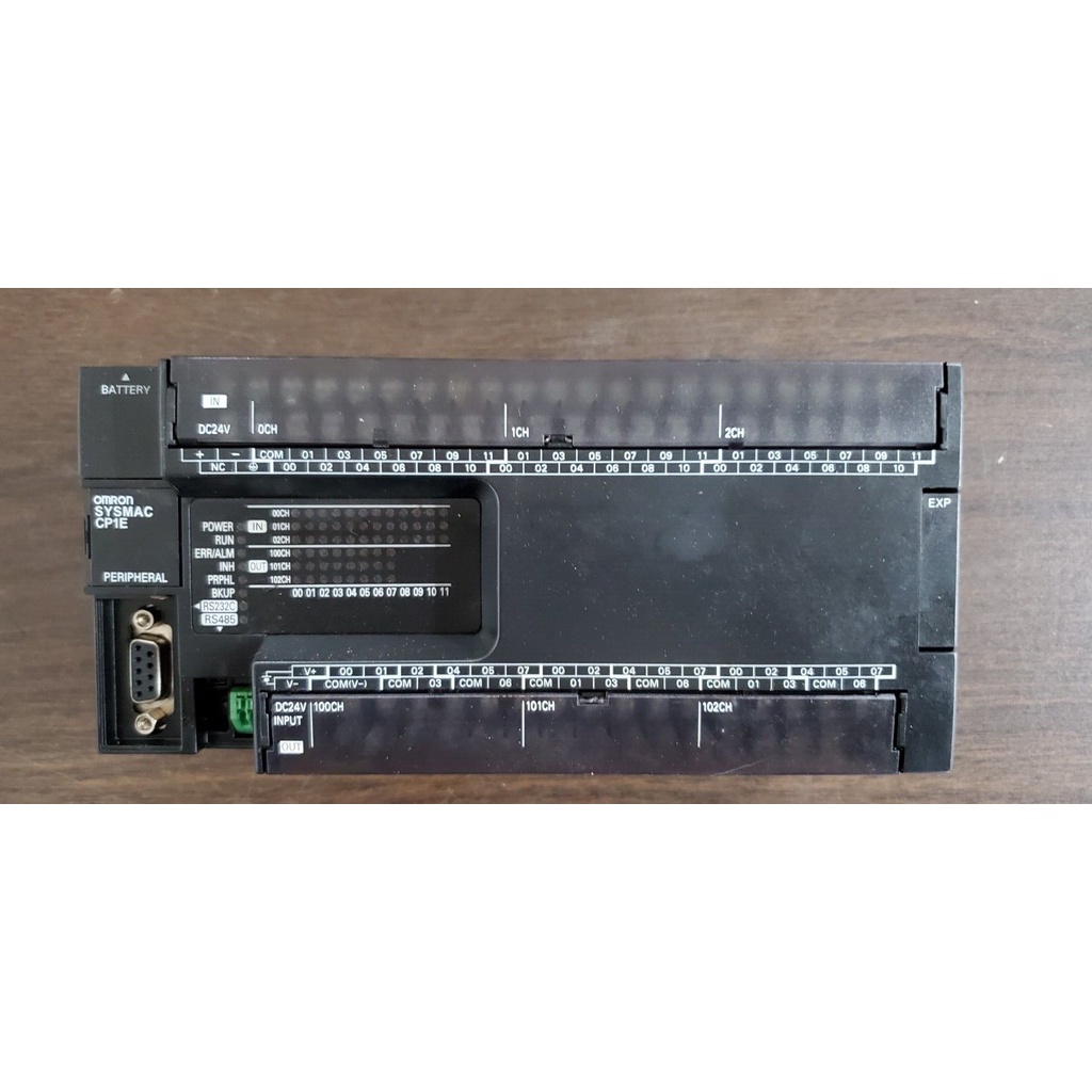 (ORDER - KHÔNG CÓ SẴN) Bộ điều khiển lập trình PLC Omron - CP1E-N60DR-A