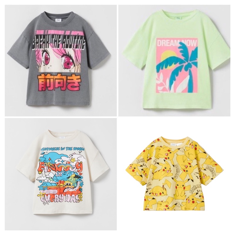 Áo thun bé gái Zara auth vợt sale