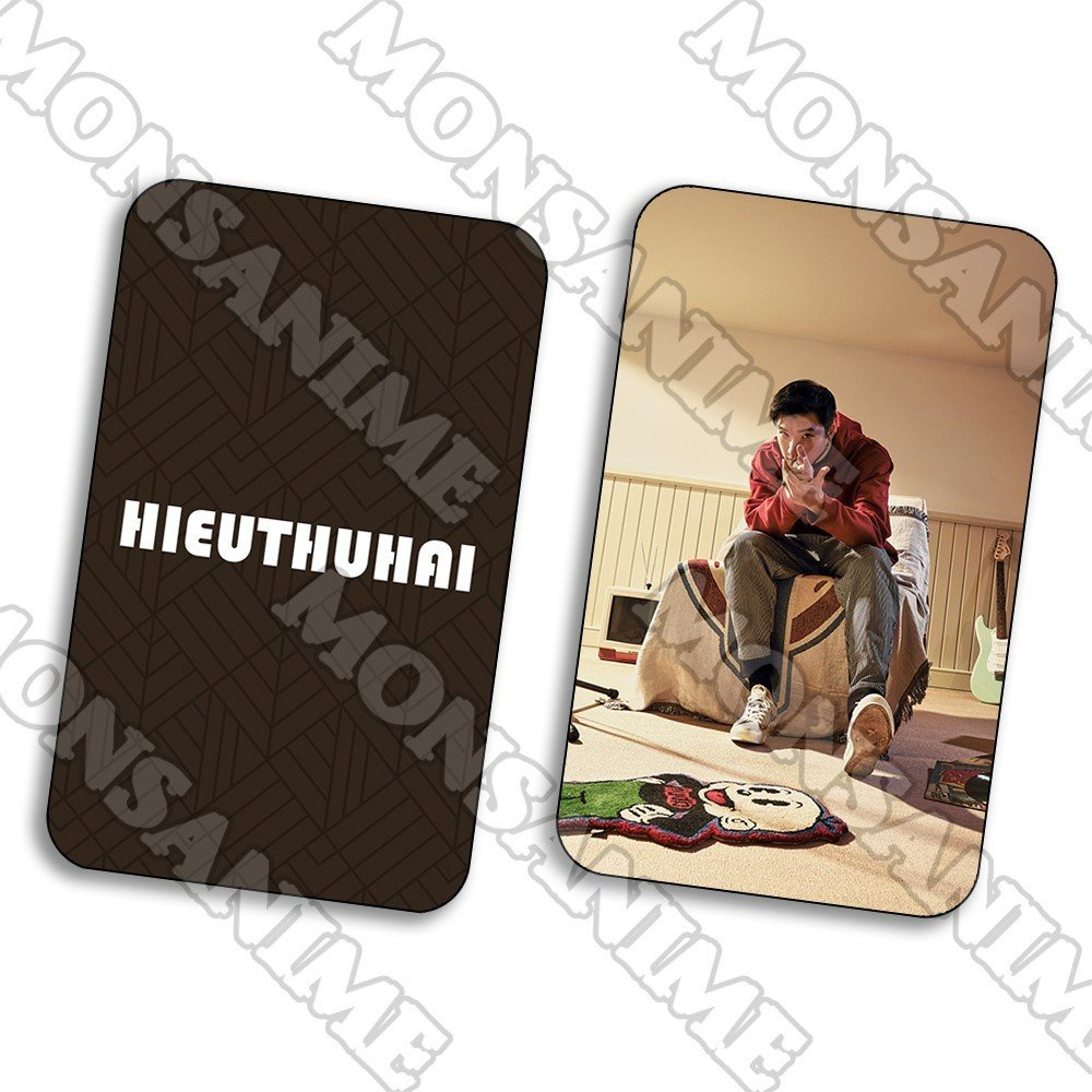 Ảnh card bo góc in hình HIEUTHUHAI - Hiếu Thứ Hai 5*8cm thần tượng vpop sưu tầm độc đáo 1 tấm