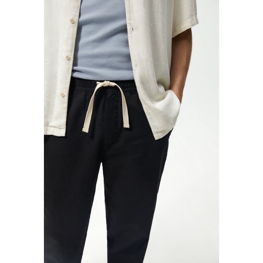 Quần Linen Zara nam