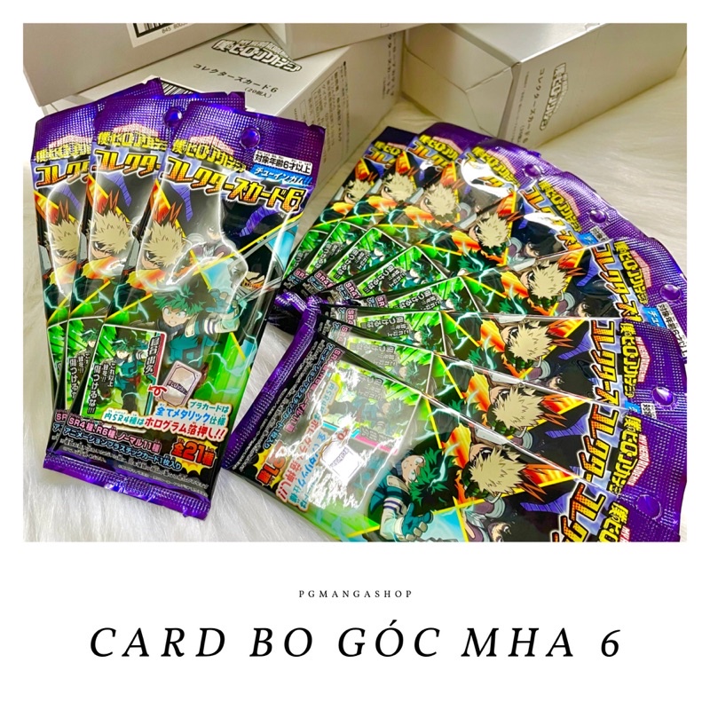 Thẻ bo góc metal MHA vol 6