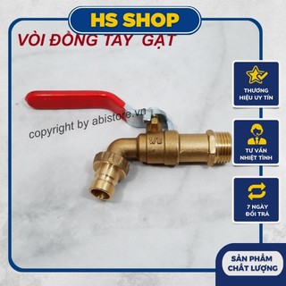 Vòi đồng tay gạt FE, Vòi nước nhà tắm đồng đẹp giá rẻ - Hàng Chính Hãng